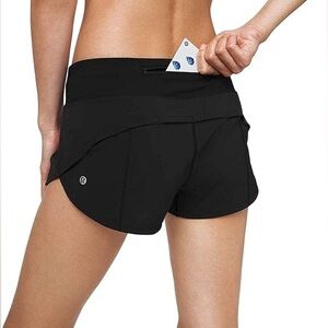Lululemon Speed Up Short *2.5" Black Size 6